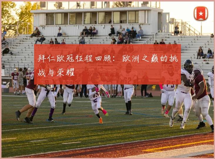 拜仁欧冠征程回顾:欧洲之巅的挑战与荣耀